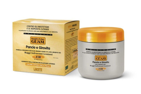 Кал од алги Гуам за стомак и струк