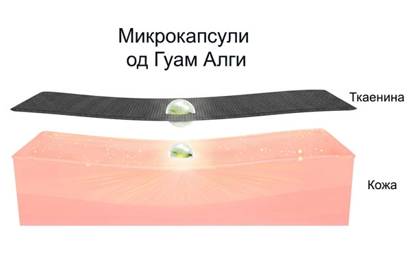 microcapsule guam anticellulite